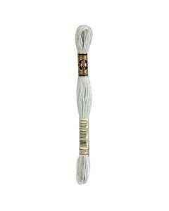 Borduurzijde DMC Mouline Special 117 kl.3072 licht grijs/beige