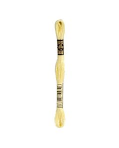 Borduurzijde DMC Mouline Special 117 kl.3078 licht geel