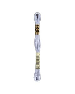 Borduurzijde DMC Mouline Special 117 kl.3747 heel licht violet/blauw