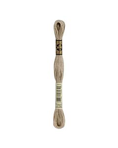 Borduurzijde DMC Mouline Special 117 kl.3782 licht mocha bruin
