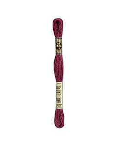 Borduurzijde DMC Mouline Special 117 kl.3803 donker mauve/paars