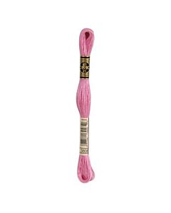 Borduurzijde DMC Mouline Special 117 kl.3806 licht cyclamen roze