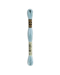 Borduurzijde DMC Mouline Special 117 kl.3811 heel licht turquoise 