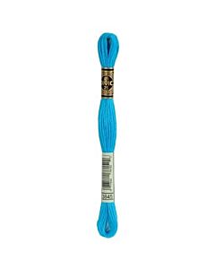 Borduurzijde DMC Mouline Special 117 kl.3845 turquoise 