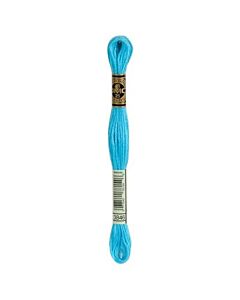 Borduurzijde DMC Mouline Special 117 kl.3846 licht turquoise 