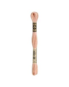 Borduurzijde DMC Mouline Special 117 kl.754 beige/roze