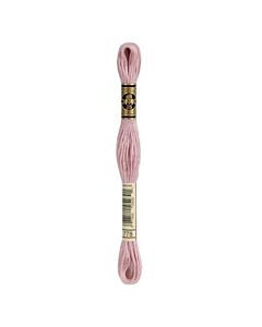 Borduurzijde DMC Mouline Special 117 kl.778 heel licht antiek mauve 