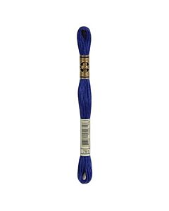 Borduurzijde DMC Mouline Special 117 kl.791 donker blauw 