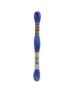 Borduurzijde DMC Mouline Special 117 kl.792 donker blauw