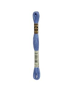 Borduurzijde DMC Mouline Special 117 kl.793 jeans blauw 