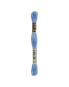 Borduurzijde DMC Mouline Special 117 kl.809 delfts blauw 