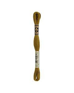 Borduurzijde DMC Mouline Special 117 kl.831 goud olijfkleur 