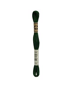 Borduurzijde DMC Mouline Special 117 kl.890 donker groen