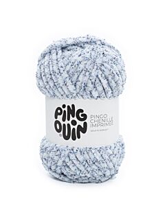 Pingouin Pingo Chenille Imprimée kl.Zebre (zwart/wit)