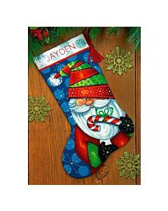 Kerstsok Zoete Kerstman - Sweet Santa Christmas Stocking