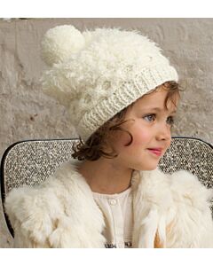Phildar kinder muts met pompon breien