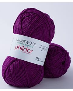 Phildar lambswool 51 kl.Violette