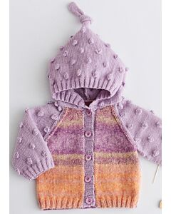 Lana Grossa baby vestje breien van Cool Wool baby Degrade en Cool Wool baby (infanti edition 2, m1)