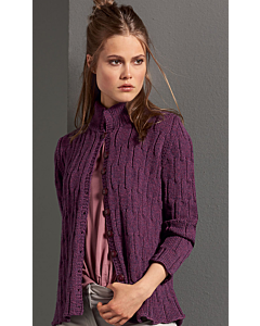 Lana Grossa dames vest breien van Cool Wool Big