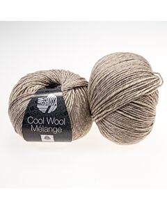 Lana Grossa Cool Wool Melange kl.155 licht bruin