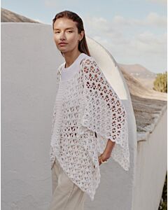 Lana Grossa Cotton Love poncho haken M2