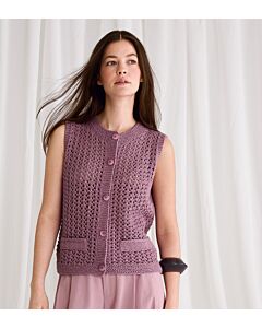 Lana Grossa dames top breien van Summer Cashmere (C28,M36)