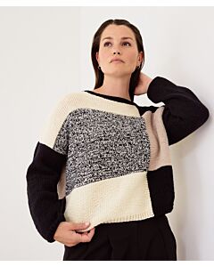 Lana Grossa dames trui breien van Ecopuno en Cool Wool (C27,M2)