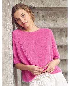 Lana Grossa dames trui met raglanmouwen breien van Per Fortuna (LB20,M23)