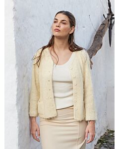 Lana Grossa dames vest breien van Finito (F69,M27)