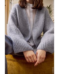 Lana Grossa dames vest breien van Superkid Seta (N1,M38)