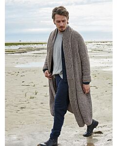Lana Grossa herenvest breien van Country Tweed Fine & Puno Due (LG men 9, m7)