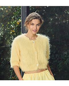 Lana Grossa kort dames vest breien van Basta (LB20,M21)