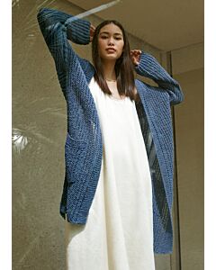 Lana Grossa korte mantel breien van Bacca (F63, M5)