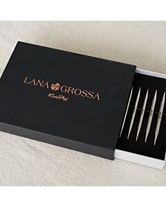 Lana Grossa rondbreinaaldenset 3.5 t/m 8.0mm edelstaal