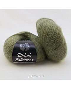 Lana Grossa Silkhair Paillettes kleur 411