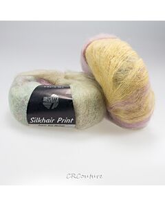 Lana Grossa Silkhair Print kleur 340