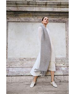 Lana Grossa sjaal breien van Cashmere 16 Fine en Setasuri (N1,M17)