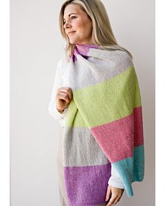 Lana Grossa sjaal breien van Ecopuno (Doeken& Co 8, m22b) | C.R. Couture
