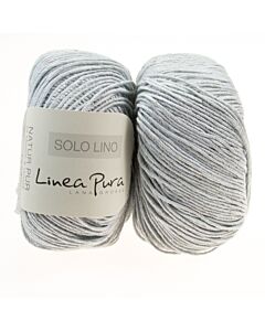 Lana Grossa Solo Lino kl.4 grijsblauw