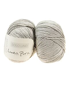 Lana Grossa Solo Lino kl.5 groengrijs