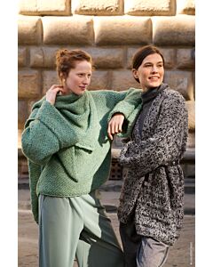 Lana Grossa stola breien van Lucciola (N1,M10)