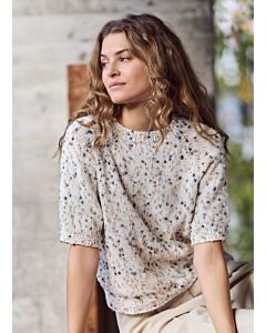 Lana Grossa top-down dames trui breien van Popcorn (LB20,M17)