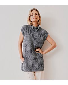 Lana Grossa top met col breien van Bacca M24