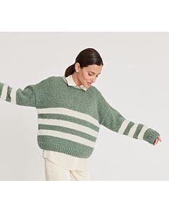 Lana Grossa trui breien van Alpaca Air (Filati 66, m30) | C.R. Couture