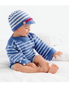 Lanagrossa petje breien van cool wool baby incl.Infanti edition 1