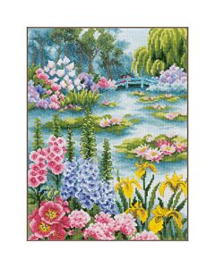 Lanarte borduurpakket bij de waterlelievijver pn-0206666