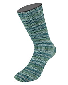Lana Grossa Landlust Die Sockenwolle kl.516 4-draads (crème/oranje/rood/groen/blauw)