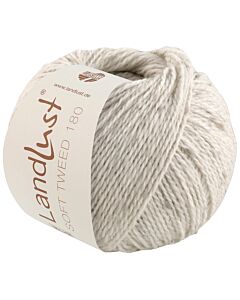 Lana Grossa Landlust Soft Tweed 180 kleur 124 (oranje/tweed