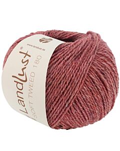 Lana Grossa Landlust Soft Tweed 180 kleur 124 (oranje/tweed