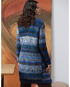 Lang Yarns vest breien van CloudTweed (Punto 62, m1) | C.R. Couture